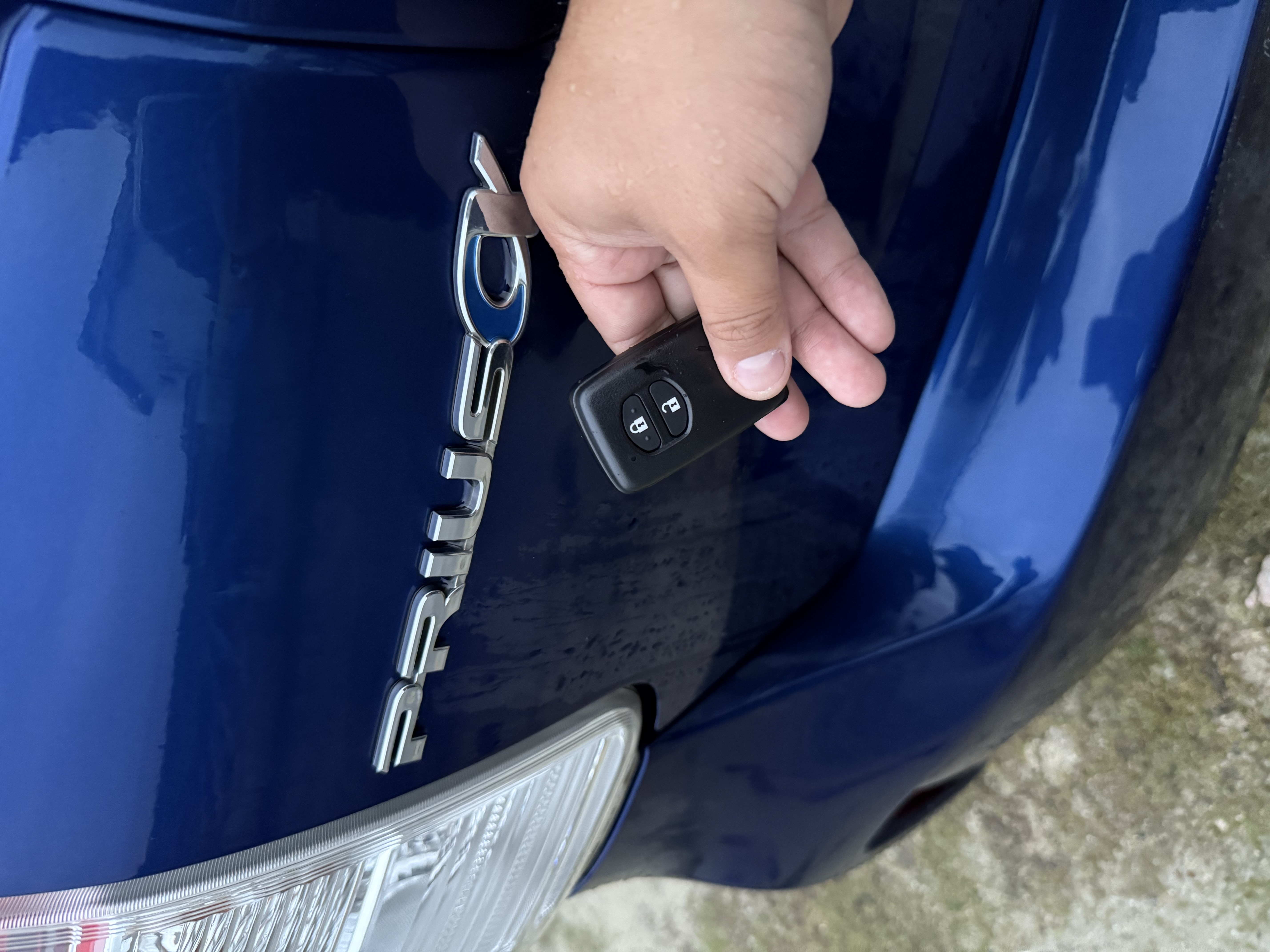 車のスマートキー・インロック解錠